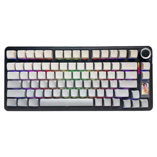 狼蛛S75pro无线三模客制化热插拔机械键盘fps电竞游戏无畏契约用