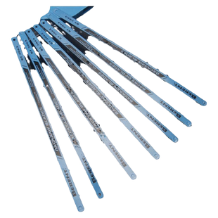 百锐 锯条高速钢柔性钢锯条拉花锯条钢丝锯条木工锯条300mm钢锯条