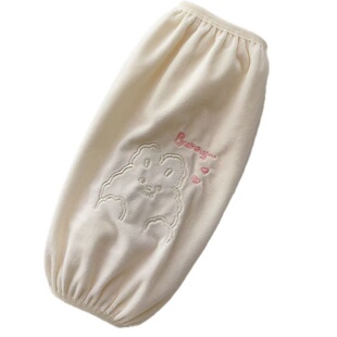 女士成人长款袖套上班黑色羽绒服男女儿童防脏工作秋冬办公室学生