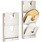 束丰厨房吸盘折叠锅盖架免打孔壁挂式墙上置物架收纳多功能砧板架