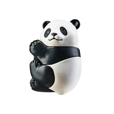 中国国家地理博物文创滚滚而来熊猫模型杯挂盲盒可爱萌粒公仔摆件