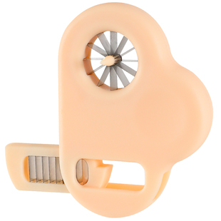 葱丝神器梅花葱丝刀切细葱豆角刨丝切丝器厨房擦丝器多功能切菜器