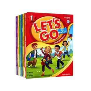 【清仓】lets go教材 牛津少儿英语第五版上海教育出版社Let's Go 用书练习册试卷套装letsgo6-12岁幼少儿英语学习教材