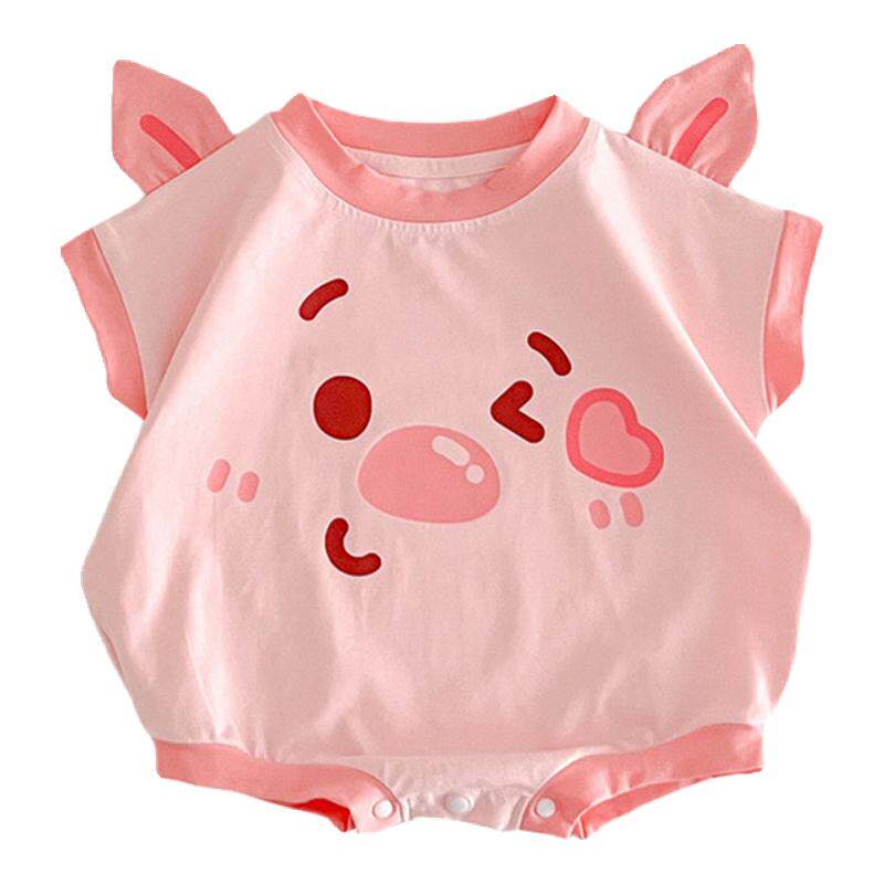 新生婴儿衣服棉质三角哈衣