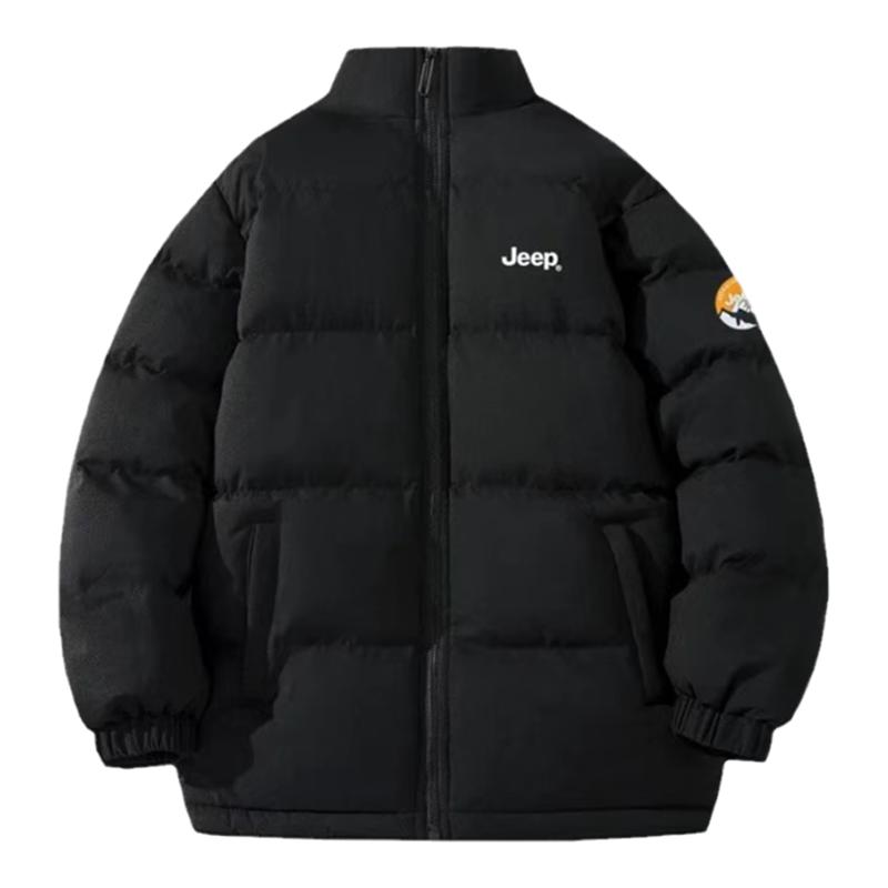Jeep吉普童装儿童简约休闲棉服