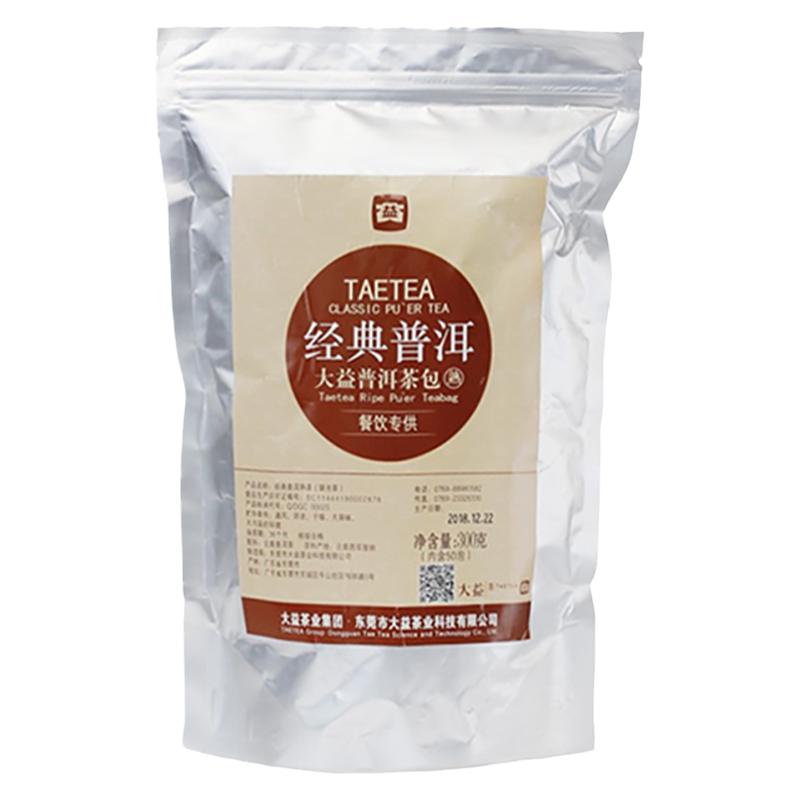 原叶茶包大益普洱茶熟茶300g