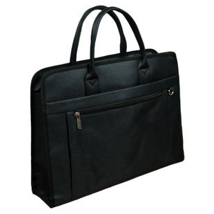 男士手提公文包牛津布大容量收纳文件包通勤商务办公包工作会议包