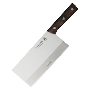 克劳斯梅格KlausMeyer锋利耐用鸡翅木手柄前切后斩刀厨师专用菜刀