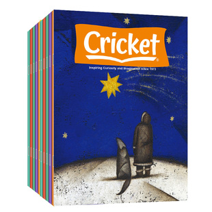 【近期打包订购/带音频】Cricket 蟋蟀童书2025/24/23年美国儿童读物文学期刊英语文摘故事外刊初高中课外阅读杂志订阅