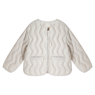 沫沫家童装冬装女童羽绒服冬季新款儿童轻薄外套校服神器内搭