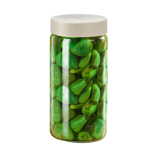 腊八蒜密封罐食品级玻璃瓶家用腌咸菜糖蒜罐子泡腊八醋专用空瓶子