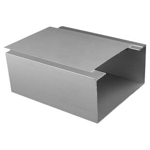 外盖4080/50100/6060/8080外开式铝合金线槽方型走线槽铝线盒现货