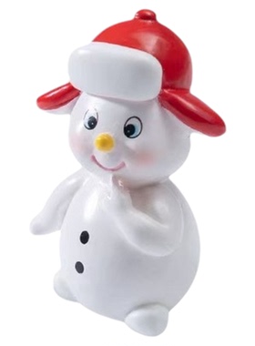 微景观可爱圣诞节雪人小伙伴企鹅