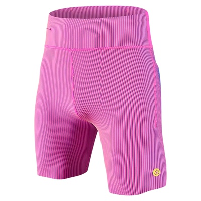 必迈跑步运动半弹压缩短裤