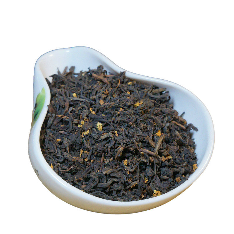 漓江春黑茶一级桂花六堡茶滋味醇和花香高扬悠长鲜桂花窨制桂花茶