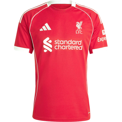 Adidas/阿迪达斯正品LIVERPOOL男士足球运动透气球衣JV6423