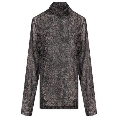 高段位性感动物纹打底衫