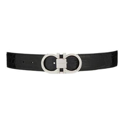 【6期免息】FERRAGAMO菲拉格慕男士可调式Gancini皮带3.5厘米宽
