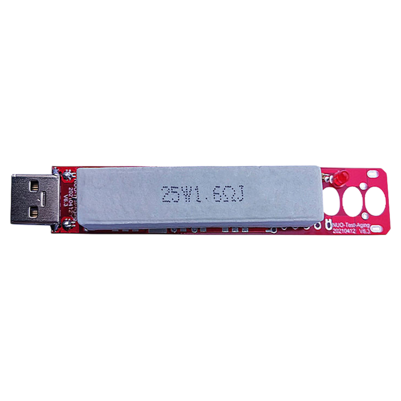USB负载板水泥绕线电阻器5V2.4A3A充电器电源适配器负载老化电阻