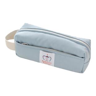 韩国romane小清新大容量学生笔袋女孩文具包手提化妆包数码收纳包