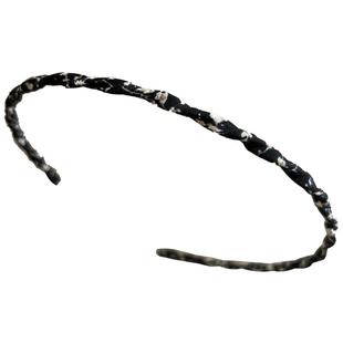 2025新款细款发箍女头箍压发卡发捆头饰发旅发窟头窟百搭外出麻花