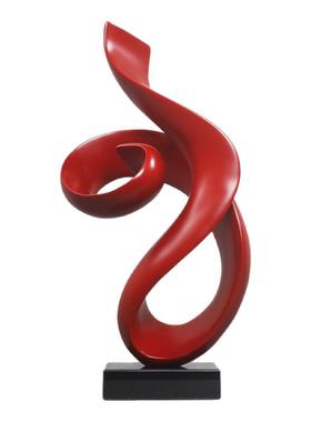 意象饰界创意扭曲飘带摆件大摆饰