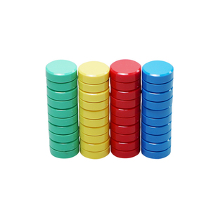 3磁力扣彩色黑板磁铁白板吸铁石磁粒磁钉磁性材料磁吸收纳强力