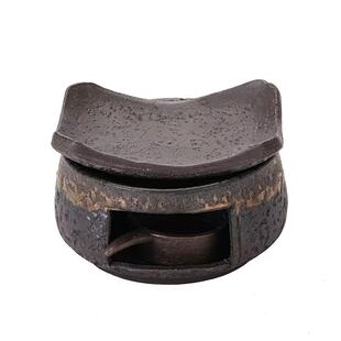 陶瓷烤茶炉家用小型茶叶提香器茶道醒茶器烘茶炒茶器可用蜡烛炭烧