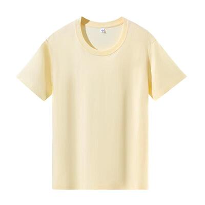 山东即墨韩系慵懒风短袖t恤女夏季小众时尚印花宽松100%纯棉上衣