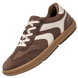 星期六男鞋春季宽楦德训鞋男赤足宽头舒适软底男士休闲鞋夏季透气