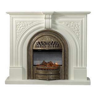 法式实木黑色雕花仿真火鸟笼取暖客厅壁炉简约复古家用玄关装饰柜