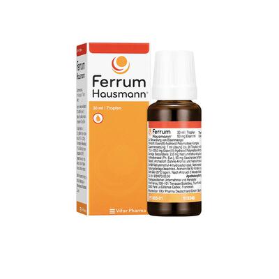 【自营】德国Ferrum婴幼儿童早产宝宝孕妇补铁剂口服液滴剂德铁