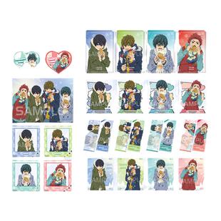 星河动漫Free鲷鱼烧系列七濑遥橘真琴桐岛郁弥冰箱贴挂件摆件立牌