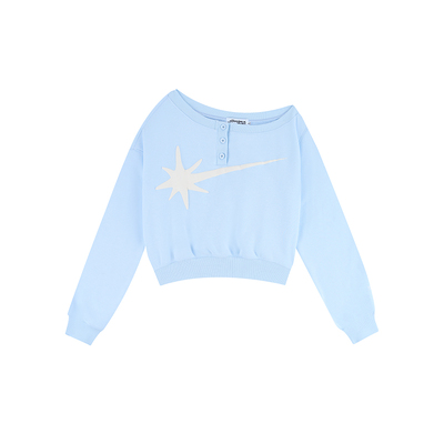 STARWALK基础流星斜肩卫衣