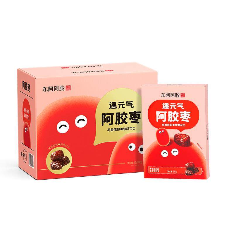 东阿阿胶遇元气阿胶枣无核