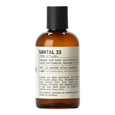 Santal33身体油lelabo按摩油