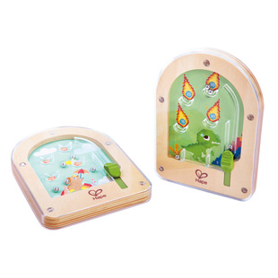 Hape口袋弹珠机儿童早教益智玩具木质桌面游戏男女孩生日礼物3岁+