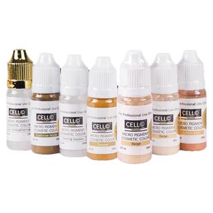 韩国肤色纹绣色料肉肤色遮盖残余半永久色料肤色重建色乳眉唇色乳