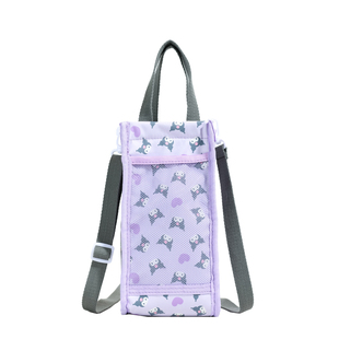 Sanrio三丽鸥杯套手提斜挎两用儿童保温杯通用便携式水杯袋保护套