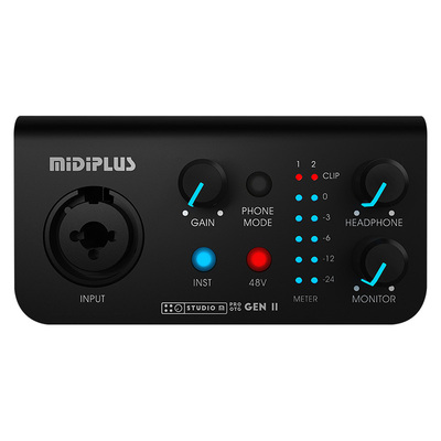 midiplus studio m pro OTG手机电脑直播主播设备外置迷笛声卡