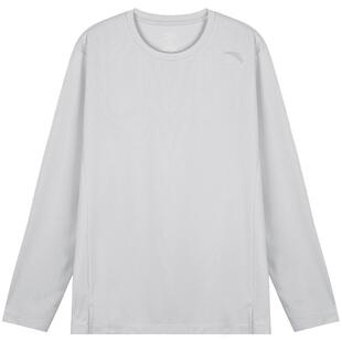 安踏跑步速干衣长袖t恤男篮球训练健身晨跑运动骑行登山衣服上衣