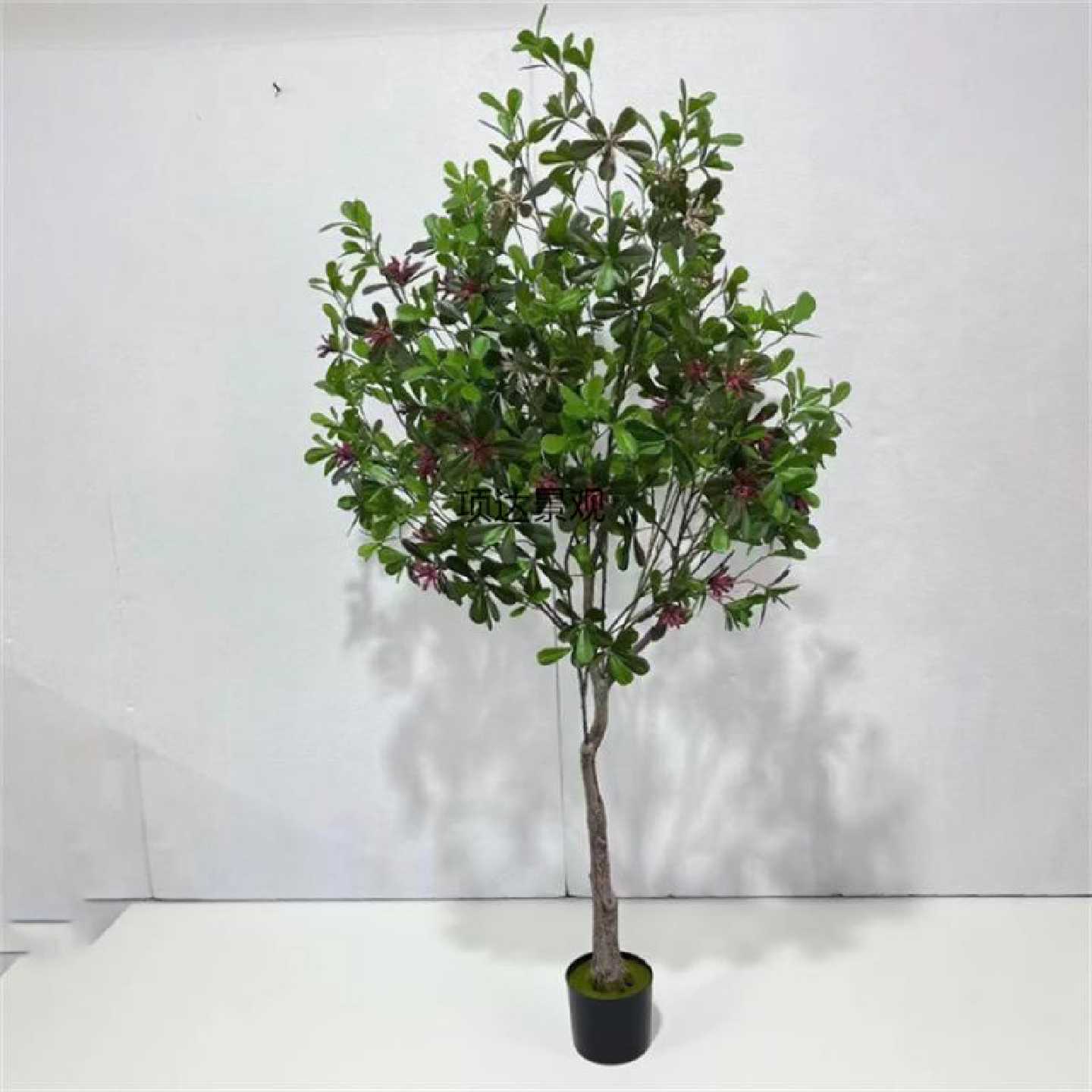 仿真杨梅树假盆栽水果树假杨梅商超店铺落地装饰摆设软装