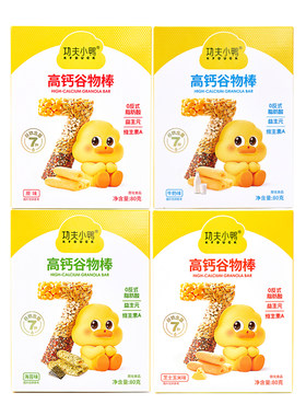 功夫小鸭高钙谷物棒泡芙条多口味
