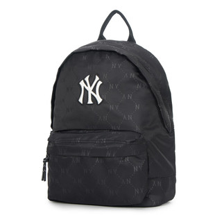 MLB男女同款背包25新款NY暗纹老花时尚轻量运动双肩包3ABKM025N