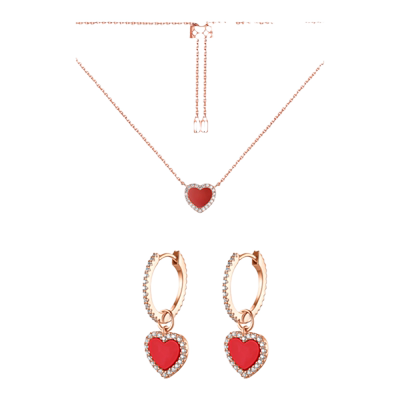 apmMONACO周雨彤同款红色爱心