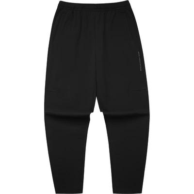 鸿星尔克男士加绒针织长裤