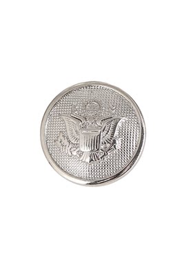 金银色美国国徽老鹰西装纽扣