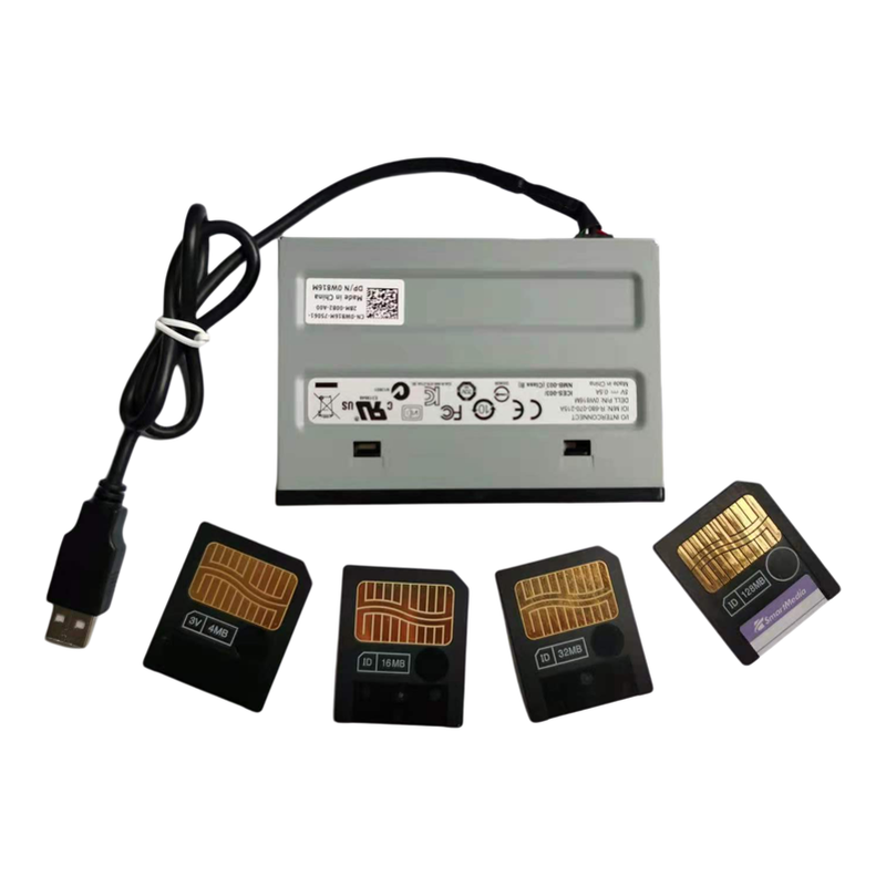 SmartMedia卡读卡器 SM卡ID卡USB2.0高速多功能可读CF SD MS XD卡