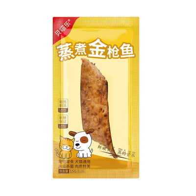 贝喵乐蒸煮鱼条猫犬通用