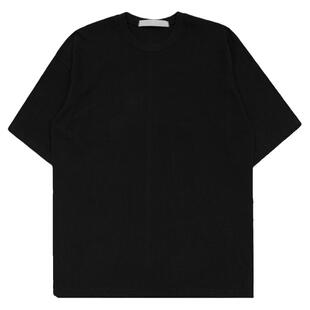 230克棉t夏季男士短袖t恤男纯色ins潮牌半袖宽松落肩中袖下摆开叉